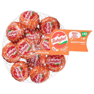 Babybel Cheese Gouda Variety Semisoft Mini 12/8.5 oz [UNFI #2929123 ] [ebt]