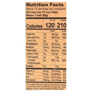 Kodiak Cakes No-Bake Protein Bite Mix Oatmeal Chocolate Chip 6/12.7 OZ [UNFI #2616431] [ebt]