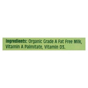 Organic Valley Milk Fat Free 4/128 OZ [UNFI #2501583] [ebt] T