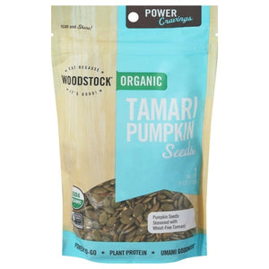 Woodstock Pumpkin Seeds Tamari 8/9 OZ [UNFI #1082346] [ebt]