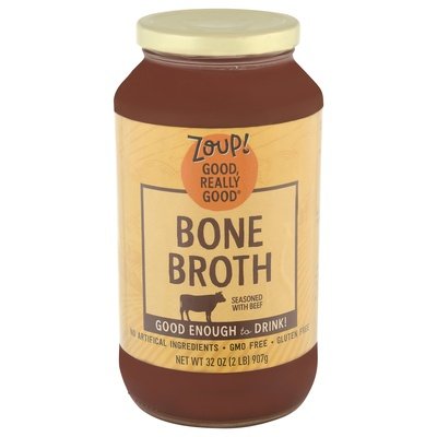 Zoup! Good, Really Good Bone Broth Seasoned with Beef 6/32 OZ [UNFI #1956085] [ebt]