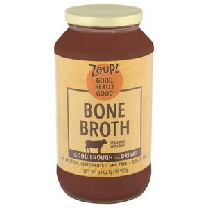 Zoup! Good, Really Good Bone Broth Seasoned with Beef 6/32 OZ [UNFI #1956085] [ebt]