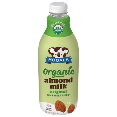 Mooala Almondmilk Organic Original Unsweetened 6/48 OZ [UNFI #2581528] [ebt] T