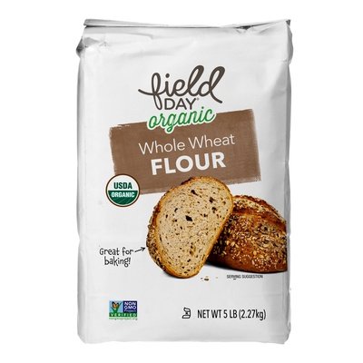 Field Day Whole Wheat Flour 8/5 LB [UNFI #2809879] [ebt]