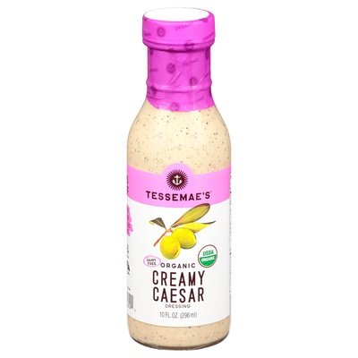 Tessemaes Dressing Organic Creamy Caesar 6/10 OZ [UNFI #1842384] [ebt]