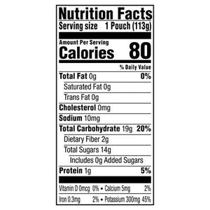 Plum Organics Stage 2 Organic Peach Banana & Apricot 4oz Pouch 6/4 OZ [UNFI #1144542] [ebt]