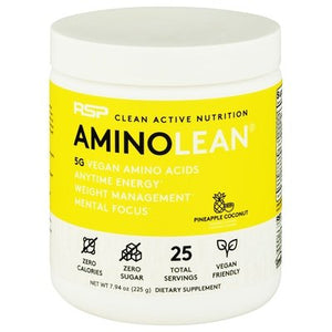 Rsp Nutrition Amino Lean Pineapple Coconut 7.94 OZ [UNFI #2545598] T