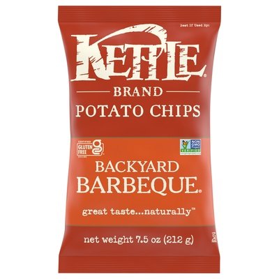 Kettle Brand Potato Chips Backyard Barbeque 12/7.5 OZ [UNFI #2895118] [ebt]