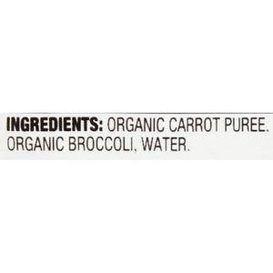 Earths Best Stage 2 Carrots & Broccoli Organic Veggie Puree 12/3.5 OZ [UNFI #1196856] [ebt]