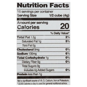 Edward & Sons Bouillon Cubes Low Sodium Garden Veggie 12/2.2 OZ [UNFI #154930] [ebt]