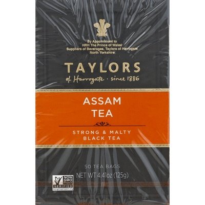 Taylors Of Harrogate Tea Pure Assam 6/50 BAG [UNFI #1344324] [ebt]