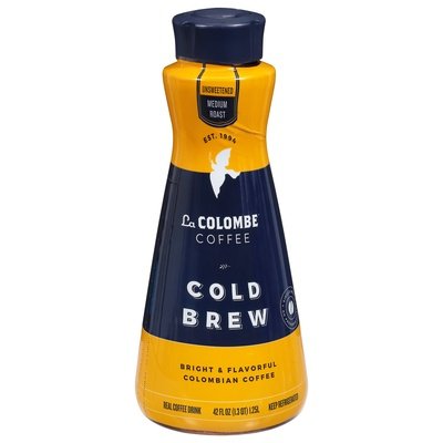 La Colombe Coffee Drink Real Medium Roast Cold Brew Unsweetened 6/42 OZ [UNFI #2459972] [ebt] T