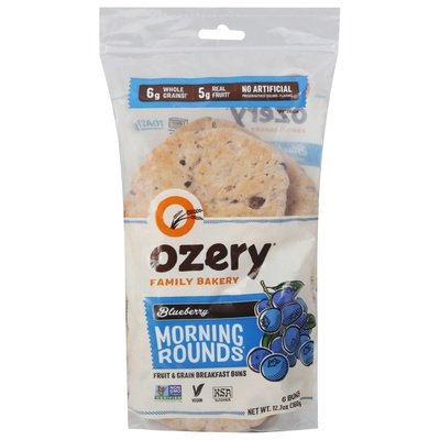 Ozery Morn Rnds Bluberry 6/12.7 OZ [UNFI  #2405165]