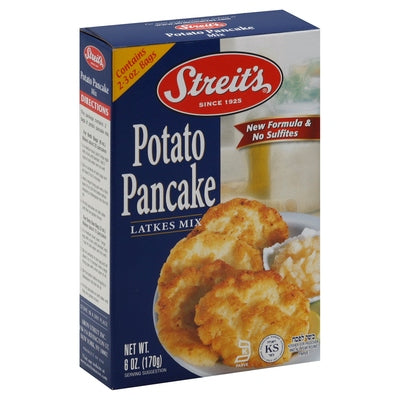 Streits Latkes Mix Potato Pancake 12/6 OZ [UNFI #195842] [ebt]