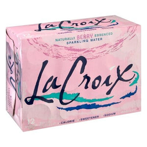 Lacrx Sprklng Wtr Can Berry 2/12/12 OZ [UNFI #230581] [ebt] T