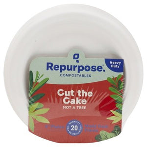 Repurpose Dessert Plates Heavy Duty 6 Inch 24/20 CT [UNFI #1594803] T
