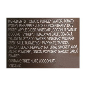 Primal Kitchen Bbq Sauce Organic Hawaiian Style 6/8.5 OZ [UNFI #2549947] [ebt]