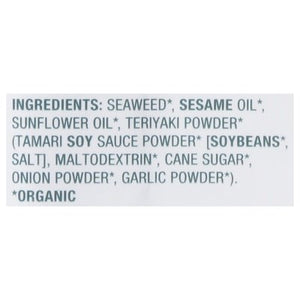 Gimme Seaweed Snacks Roasted Teriyaki Grab & Go Portable Slim Pack 30/.14 OZ [UNFI #2945624] [ebt]