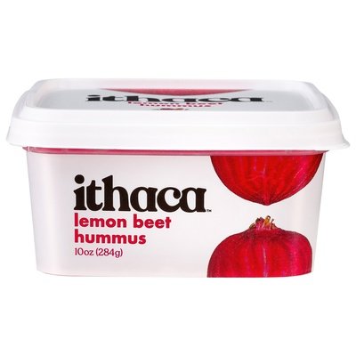 Ithaca Hummus Hummus Lemon Beet 6/10 OZ [UNFI #2067478] [ebt]