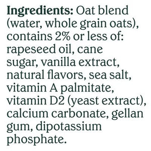 Chobani Oatmilk Vanilla 6/52 OZ [UNFI #2923787] [ebt]