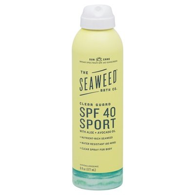Seaweed Bath Co Sunscreen Spf 40 Sport With Aloe + Avocado Oil 1/6 OZ [UNFI #2691855] T