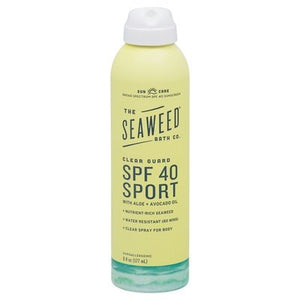 Seaweed Bath Co Sunscreen Spf 40 Sport With Aloe + Avocado Oil 1/6 OZ [UNFI #2691855] T