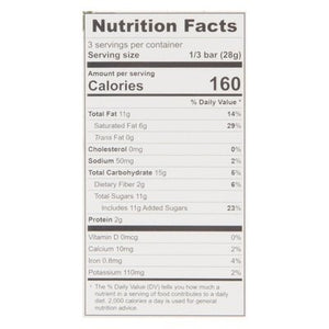 Theo Chocolate Dark Chocolate Organic Almond Brittle Crunch 12/3 OZ [UNFI #2919157] [ebt] T