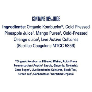 Health-Ade Kombucha Tropical Pineapple 12/16 OZ [UNFI #2467017] [ebt]