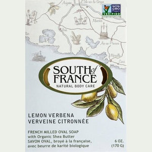 South Of France Oval Soap French Milled Lemon Verbena 1/6 OZ [UNFI #1705904] T
