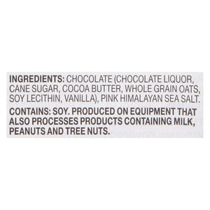 Endangered Species Chocolate Dark Chocolate Sea Salt Oat Milk 75% Cocoa 12/3 OZ [UNFI #2659084] [ebt] T