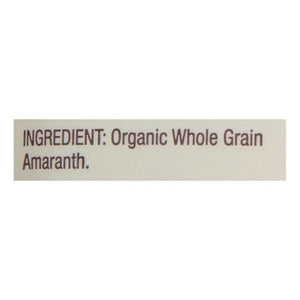 Bobs Red Mill Amaranth Organic Whole Grain 4/24 OZ [UNFI #2486546] [ebt]