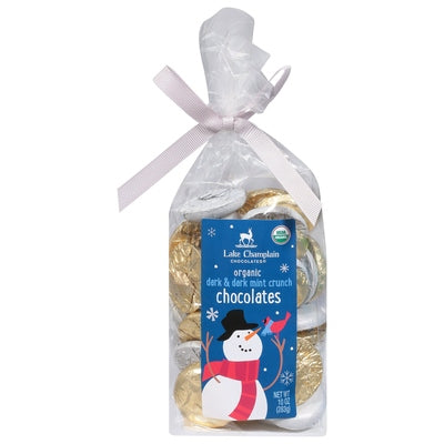 Lake Champlain Chocolates Chocolate Dark & Dark Mint Crunch Organic 12/10 OZ [UNFI #2718930] [ebt] T