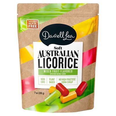 Darrell Lea Australian Licorice Mixed Fruit Flavored Soft 8/7 OZ [UNFI #2178895] [ebt] T