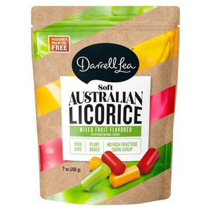 Darrell Lea Australian Licorice Mixed Fruit Flavored Soft 8/7 OZ [UNFI #2178895] [ebt] T