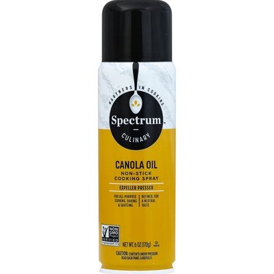 Spectrum Naturals Cooking Spray Non-Stick Canola Oil 6/6 OZ [UNFI #0551861] [ebt]