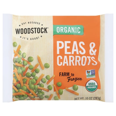Woodstock Peas & Carrots 12/10 Oz [UNFI  #0570150]