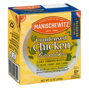 Manischewitz Chicken Broth Condensed 12/12 OZ [UNFI #2657963] [ebt]