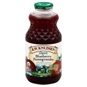 R W Knudsen Family 100% Juice Organic Blueberry Pomegranate 6/32 OZ [UNFI #2117174] [ebt]