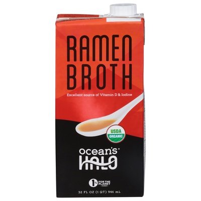 Oceans Halo Ramen Broth 6/32 OZ [UNFI #2154607] [ebt]