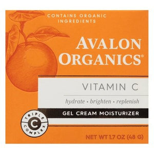 Avalon Organics Gel Cream Moisturizer Vitamin C 1.7 OZ [UNFI #2534824] T