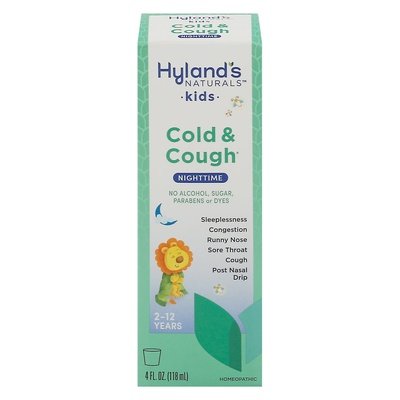 Hylands Cold & Cough Nighttime Homeopathic 3/4 OZ [UNFI #2999480] T