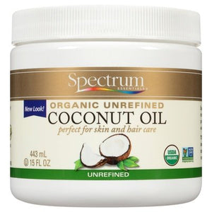 Spectrum Essentials Coconut Oil Organic Unrefined 15 OZ [UNFI #0585851] T