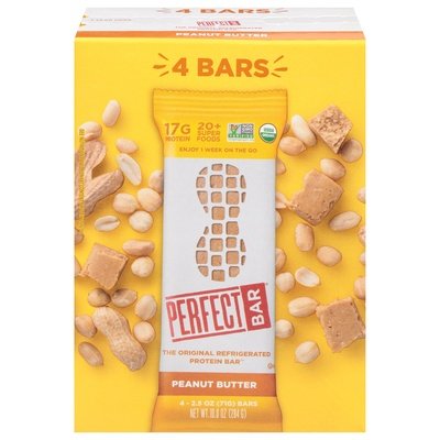 Perfect Bar Protein Bar Peanut Butter 4/4/2.5 OZ [UNFI #2318665] [ebt]