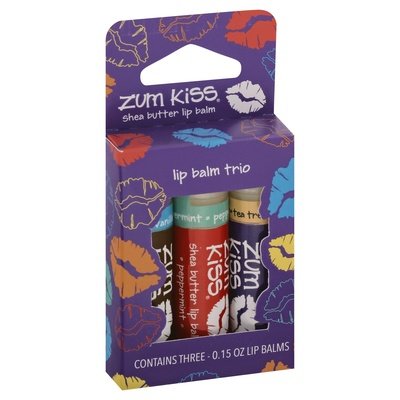 Zum Lip Balm Trio Shea Butter 1/3 CT [UNFI #2963254] T