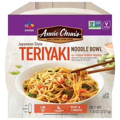 Annie Chuns Noodle Bowl Teriyaki Japanese-Style 6/7.8 OZ [UNFI #1099050] [ebt]