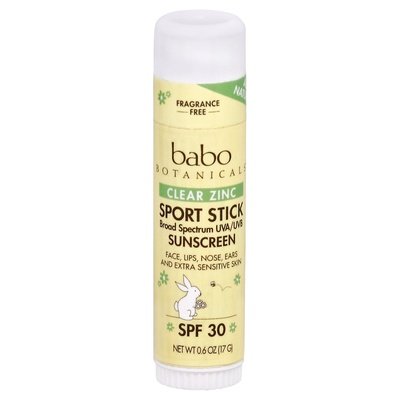 Babo Botanicals Sunscreen Clear Zinc Fragrance Free Spf 30 12/.6 OZ [UNFI #1519206] T
