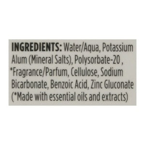 Crystal Deodorant Mineral-Enriched Lavender & White Tea Roll-On 1/2.25 OZ [UNFI #486571] T