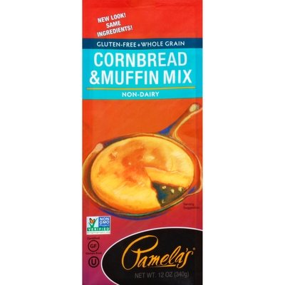 Pamelas Cornbread & Muffin Mix 6/12 OZ [UNFI #0500124] [ebt]