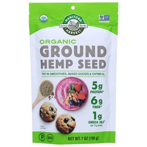 Manitoba Harvest Hemp Seed Organic Ground 8/7 OZ [UNFI #2834497] T