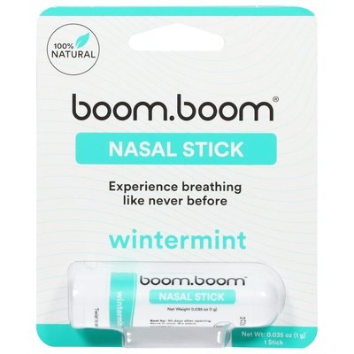 Boomboom Nasal Stick Wintermint 6/1 CT [UNFI #3023728] T